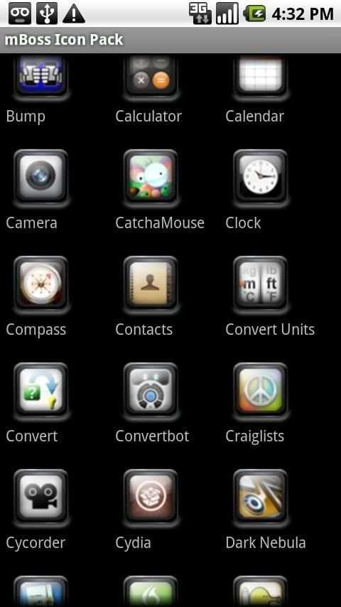 Icon Pack - mBoss скриншот 1