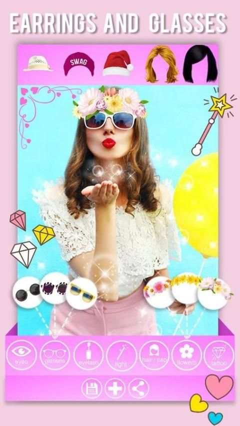 InstaBeauty Makeup Cam 2 تصوير الشاشة