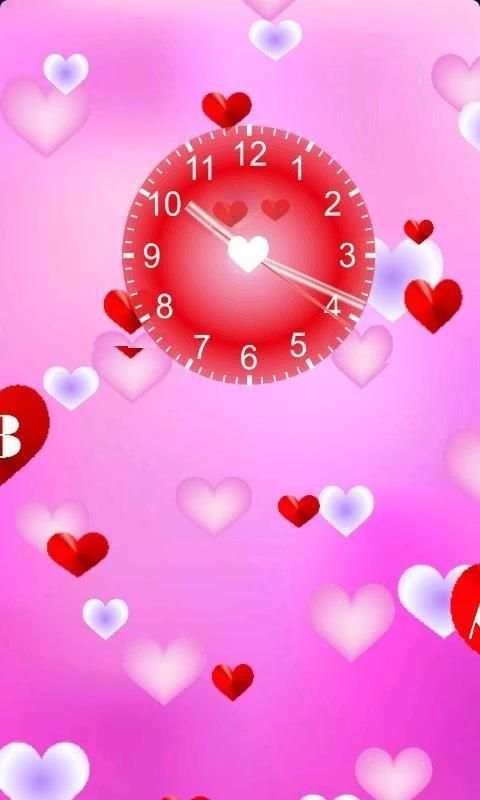 Love Hearts Free Live Wallaper screenshot 1