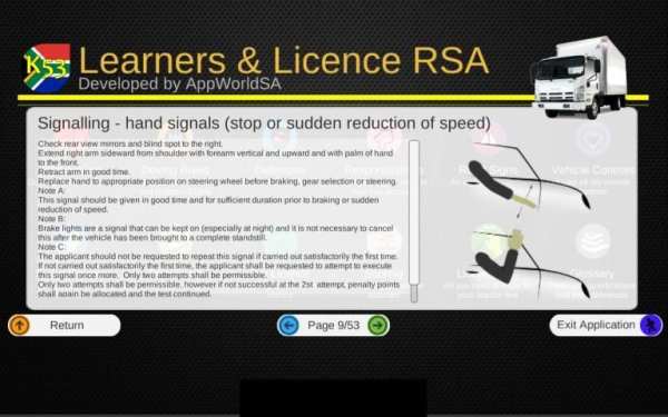 K53 Learners & Licence RSA screenshot 3