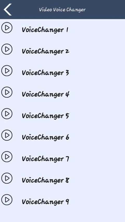 Video Voice Changer Free screenshot 2