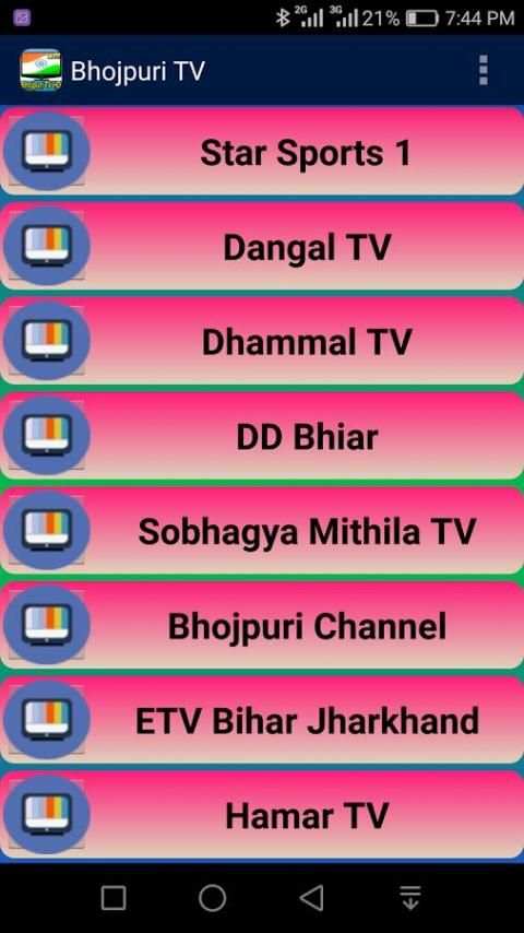 Bhojpuri TV Channels स्क्रीनशॉट 2