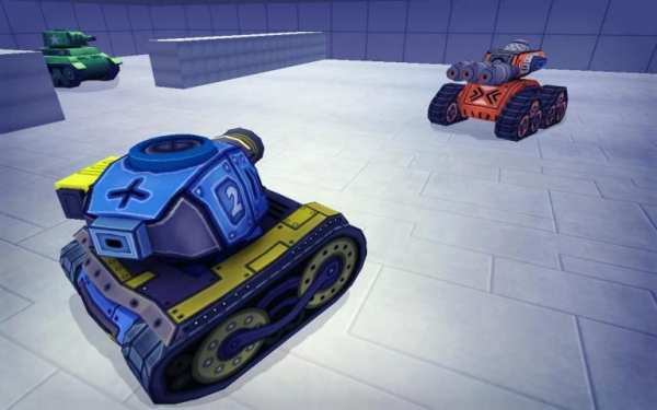 Mini Tanks 3D 2 تصوير الشاشة