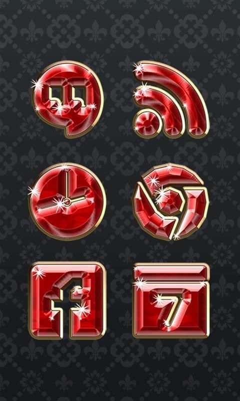 Solo Launcher Ruby screenshot 2