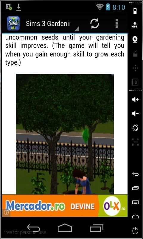 Sims 3 Cheats screenshot 2