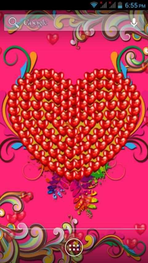Lover's Photo Hearts Wallpaper screenshot 4