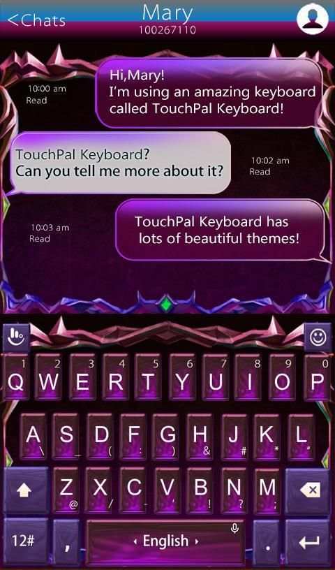 Rocky Keyboard Theme screenshot 3