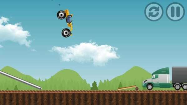 Hill Climb Tractor Racing screenshot 2
