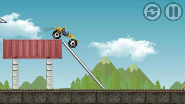 Hill Climb Tractor Racing скриншот 4