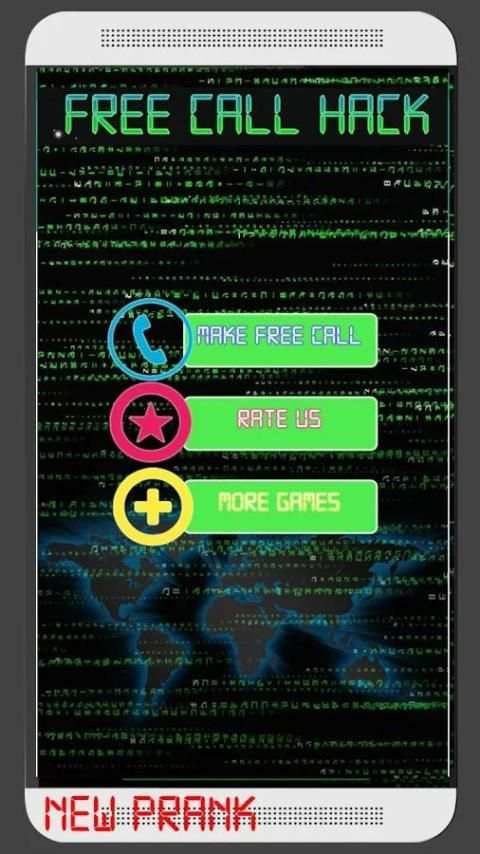 Free Call Hack Prank screenshot 1