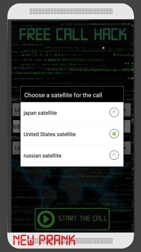 Free Call Hack Prank screenshot 3