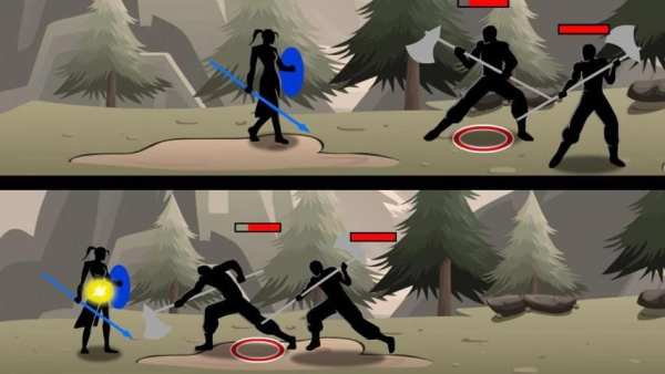 Shadow Stickman Ninja Game screenshot 3
