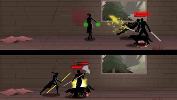 Shadow Stickman Ninja Game screenshot 2