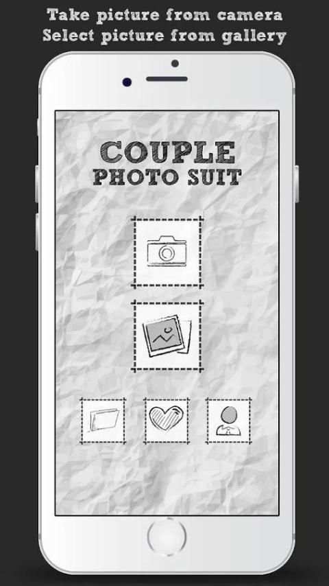 Couple Photo Suit screenshot 1