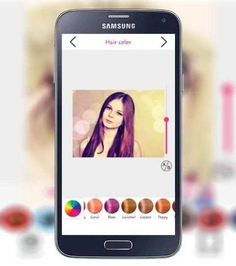 Hair Eyes Color Changer screenshot 2