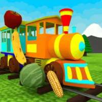 Fruit & Vegetable Train Kids