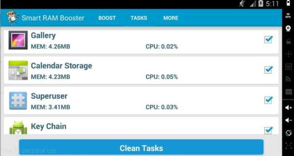 Smart RAM Booster 2016 screenshot 3