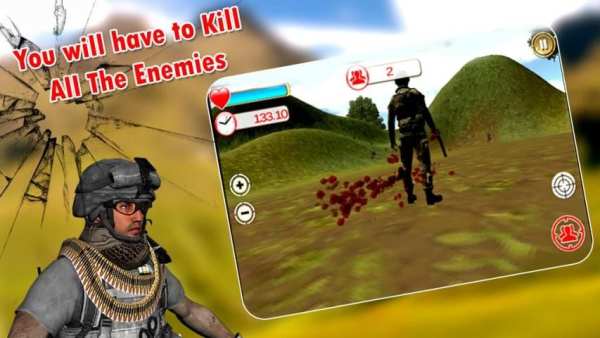 Mountain Sniper Shooting 3D screenshot 2