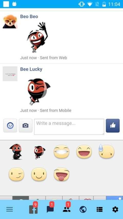 Mini Messenger 7 تصوير الشاشة