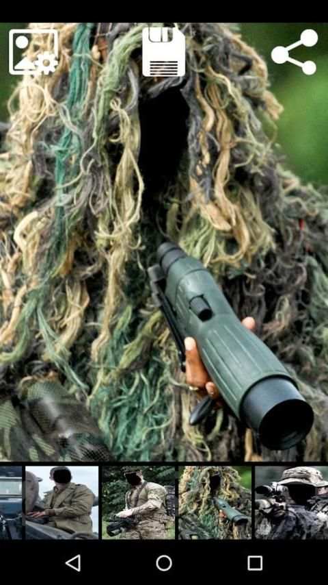 Army Photo Suit 6 تصوير الشاشة