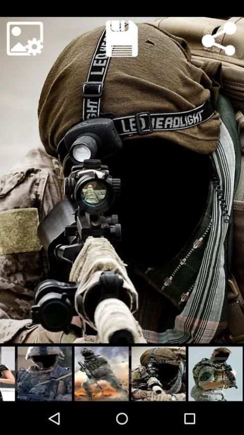 Army Photo Suit 3 تصوير الشاشة