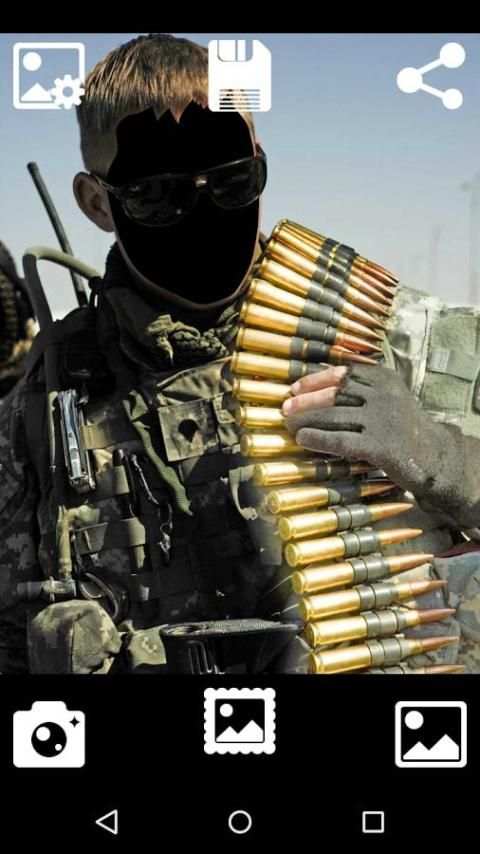 Army Photo Suit 8 تصوير الشاشة