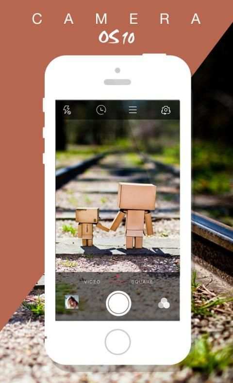 Camera Style OS 10 скриншот 1