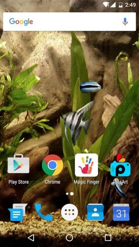 HD Aquarium Live Wallpaper 3D screenshot 4