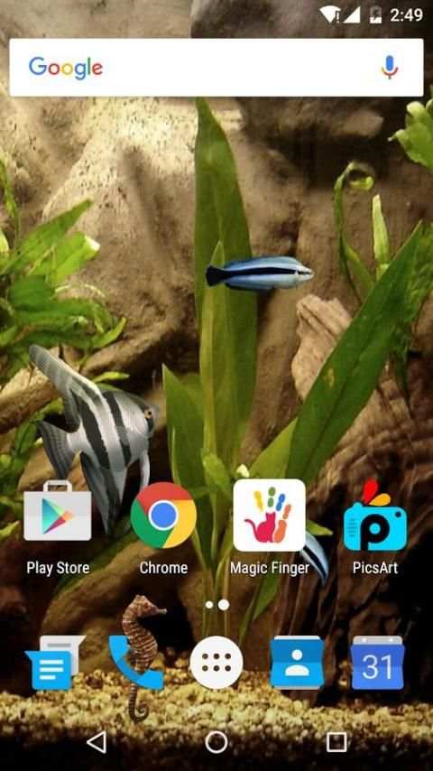 HD Aquarium Live Wallpaper 3D screenshot 5