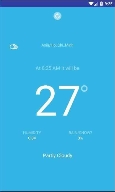 Weather App - Ho Chi Minh City 3 تصوير الشاشة
