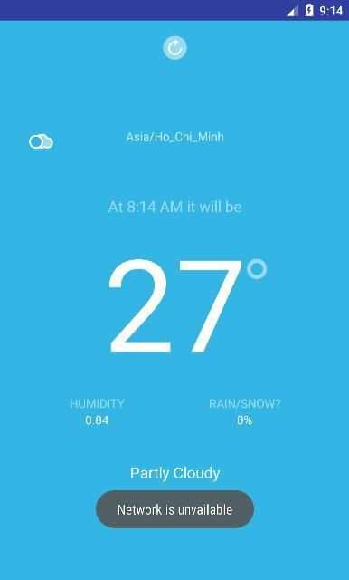 Weather App - Ho Chi Minh City 2 تصوير الشاشة