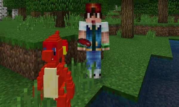 Pokecraft mod for MCPE screenshot 2