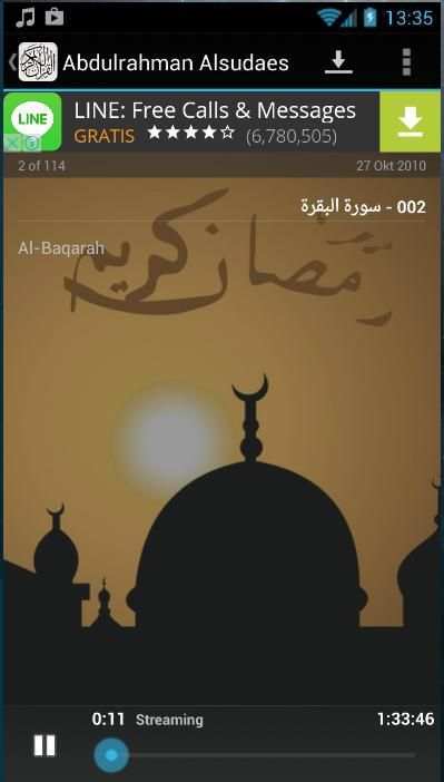 MP3 Download Quran स्क्रीनशॉट 2