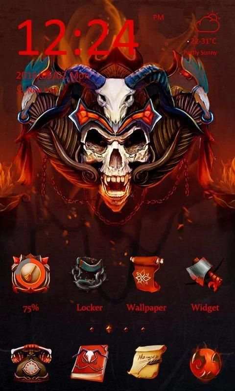 Wizard Theme - ZERO Launcher 3 تصوير الشاشة