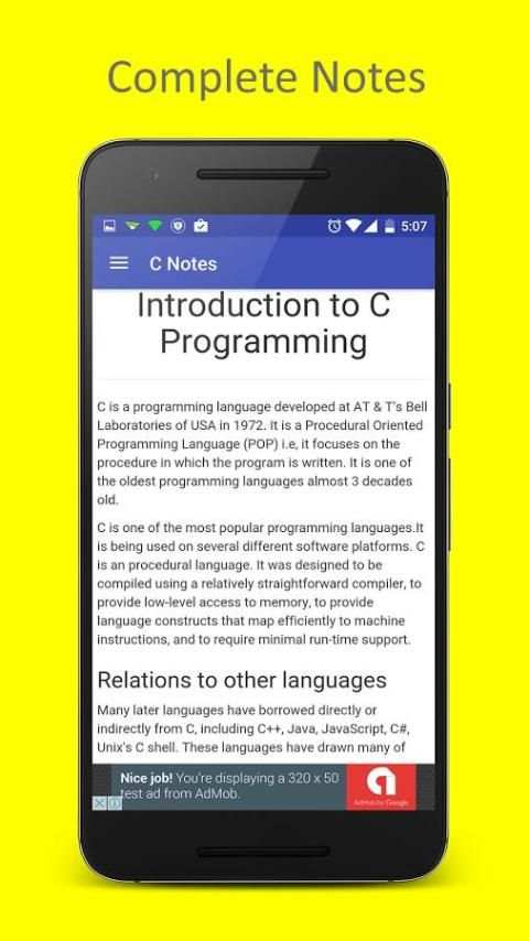 C Notes स्क्रीनशॉट 2