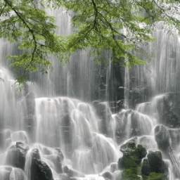 Wonderful wall of waterfall