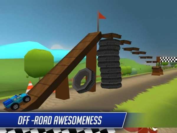 Monster Car:Crazy Stunt Racing screenshot 4