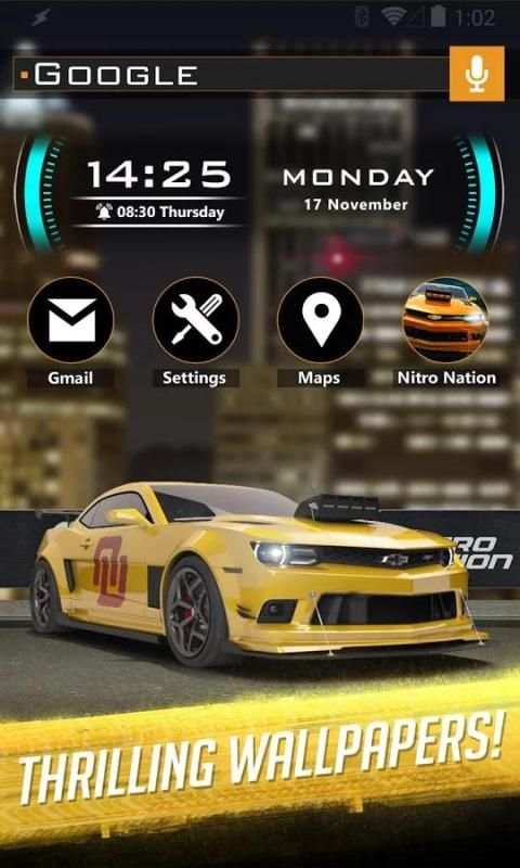 Nitro Nation Racing Launcher 11 تصوير الشاشة