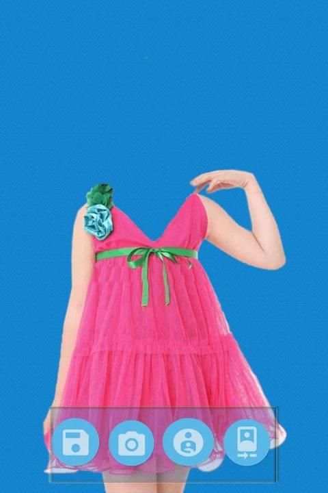 Baby Girl Photo Suit Editor 1 تصوير الشاشة