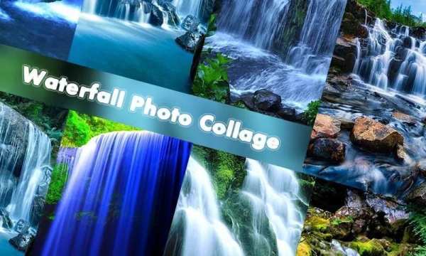 Waterfall Photo Collage screenshot 1