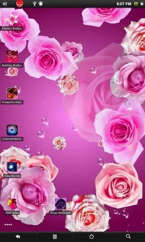 Roses PRO live wallpaper screenshot 3