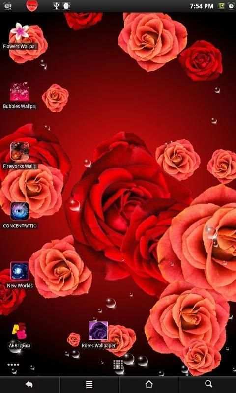 Roses PRO live wallpaper screenshot 2