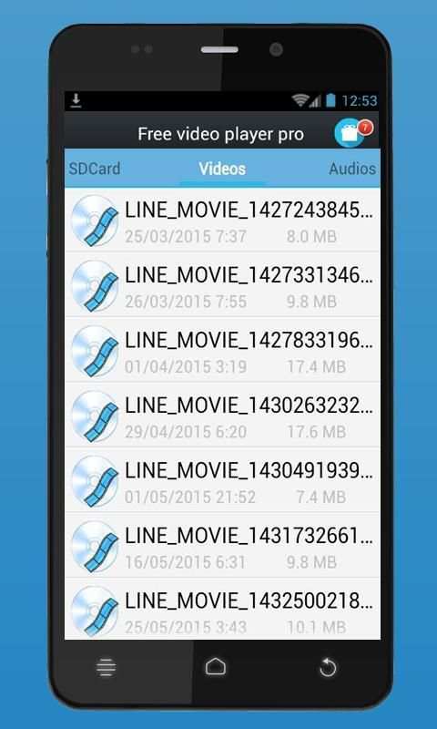 Free video player pro screenshot 2