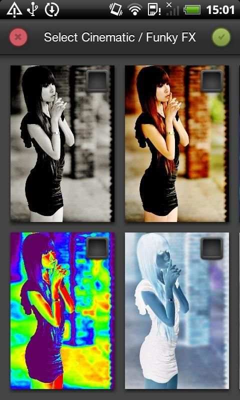 Photo FX Live WP screenshot 2