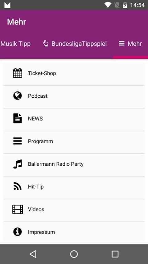 BallermannRadio screenshot 1