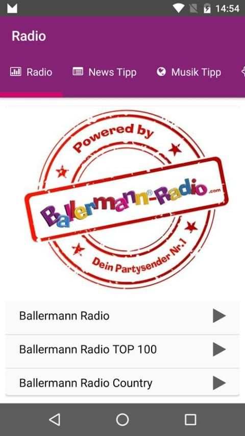 BallermannRadio screenshot 3