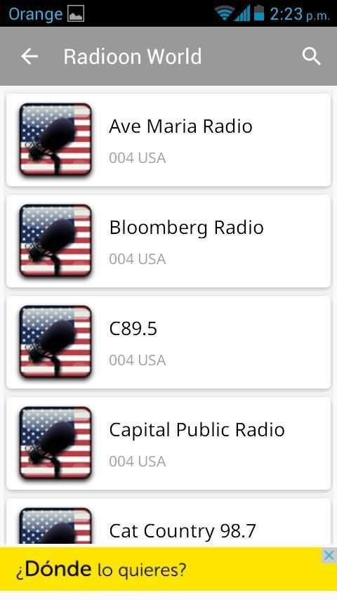Radioon net скриншот 2