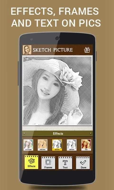 Pencil Camera Face Sketch App screenshot 2