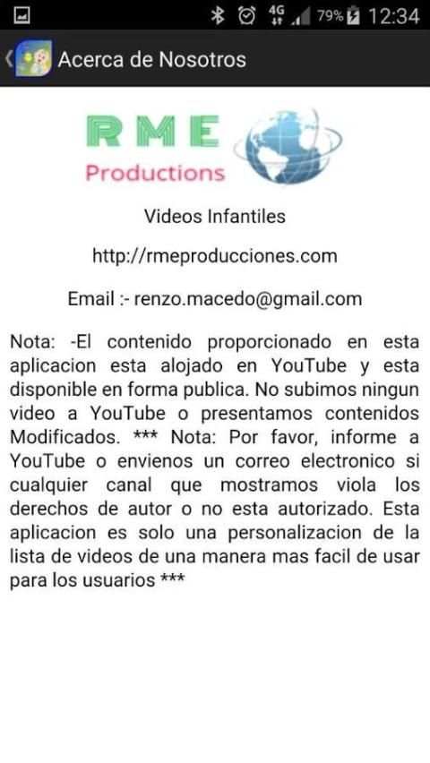 Videos Infantiles screenshot 2
