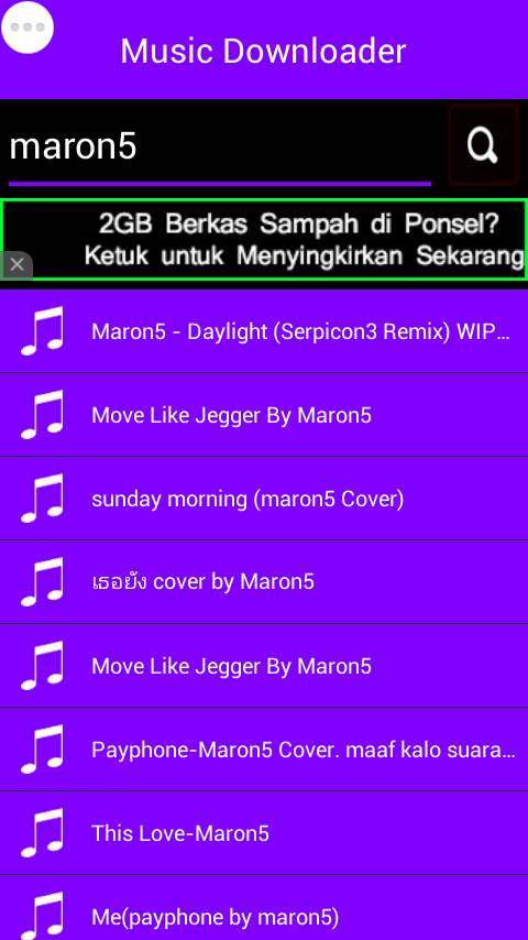 Pengunduh Musik screenshot 4